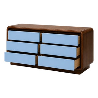 Marvelous Vintage Modern to Postmodern Dresser For Sale