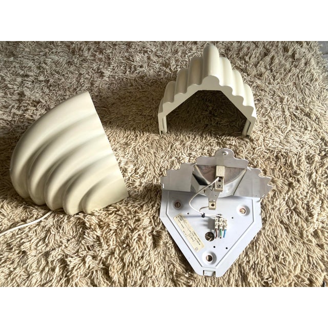 Tuki Wall Light by Kazuhide Takahama for Sirrah, 1980s, Set of 2 For Sale - Image 6 of 15