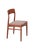 Teak and Bouclé Chairs by Henning Kjærnulf for KS Møbler, 1960s, Set of 4 For Sale - Image 6 of 17