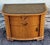 Mid-Century Chest of Drawers in Oak with Drawers, a Door and Tinted Glass Pane, 1950s, in Very Good conditions. Designed...