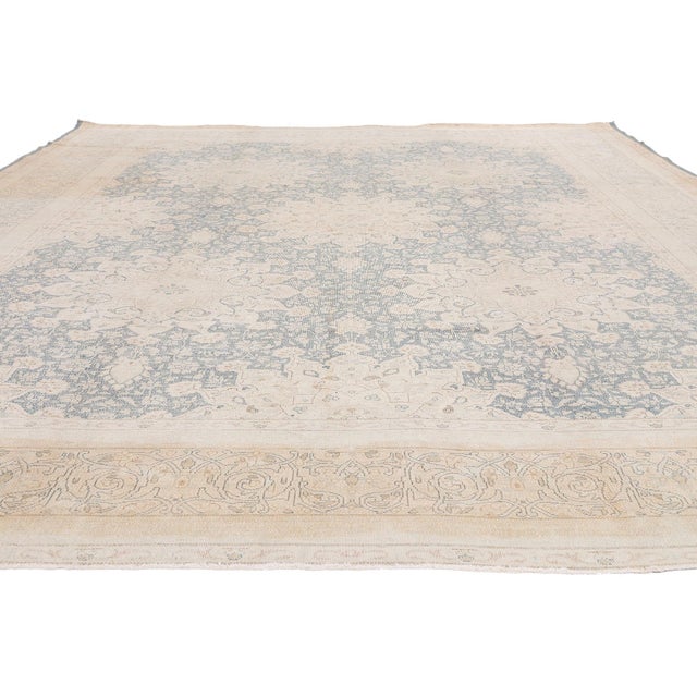 Vintage Persian Kerman Rug, 09'07 X 13'03 For Sale - Image 10 of 11