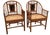 Brighton Pavilion Faux Bamboo Chairs, Set of 2 For Sale - Image 4 of 14