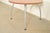Metal Herman Miller Style Modern Spider Leg Round Dining Table or Game Table For Sale - Image 7 of 8