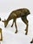 Bone Vintage Late 20th Century Brass Deer Statues - A Set of 3 For Sale - Image 7 of 9