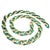 Vintage, Chrysoprase, Diamond and 18k Gold Necklace and Bracelet Suite, 2 Pieces For Sale In Chicago - Image 6 of 8
