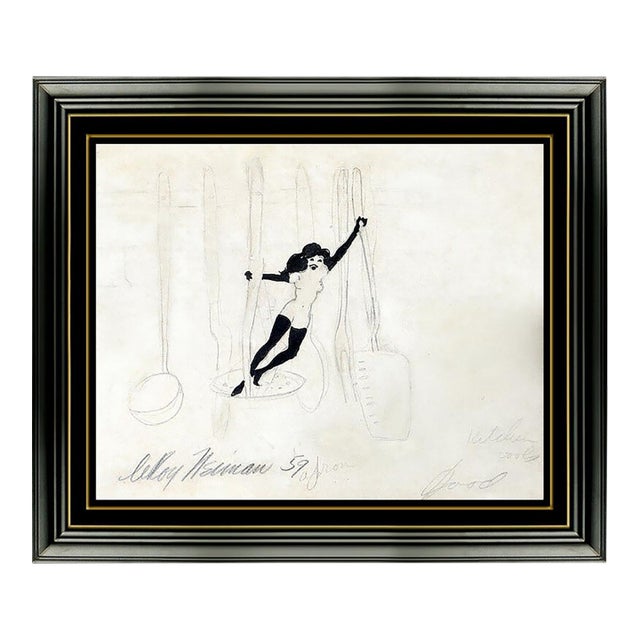 1950s Kitchen Looks Good, LeRoy Neiman For Sale
