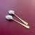Metal Circa 1936 International Silver Courtship Sterling Demitasse Spoons- Set of 2 For Sale - Image 7 of 8