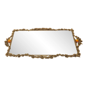 Vintage Dresser Vanity Mirror Tray