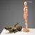 Bronze putto originally part of a larger composition. This piece is attributed to the mentioned designer/maker. It has no...