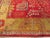 Raspberry Red Galerie Shabab Collection Early 20th Century Turkish Oushak Rug For Sale - Image 8 of 10