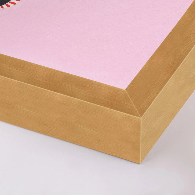 DESCRIPTION: Peppermint by Willa Heart in Gold Frame, XS Art Print SPECIFICATIONS: Type: Framed Paper. Framed Size (in):...