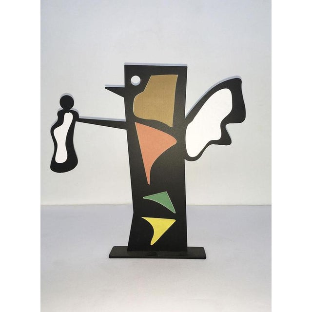 This sculpture is a multiple 1 piece of 50 realized in 1980 by the well known international artist Riccardo Dalisi. All...
