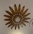 Early 20th Century Early 20th Century French Tole Starburst Flush Mount For Sale - Image 5 of 5