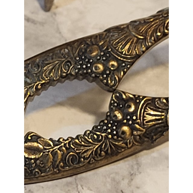 Vintage Brass Wine Bottle Opener Nut Cracker For Sale - Image 9 of 12