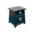Elevate your interior space with this exquisite vintage Asian-style cabinet, expertly crafted from real wood and finished...
