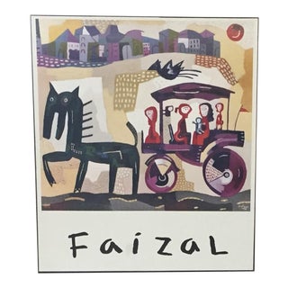 1996 Faizal Modern Art Print For Sale