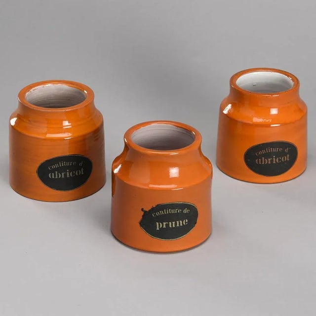 Mado Jolain, 3 Ceramic Pots, 1960, Set of 3 For Sale - Image 11 of 11