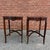 Early 20th Century Early 20th Century Pair of Edwardian Style Mahogany Ocassional Side Tables For Sale - Image 5 of 11