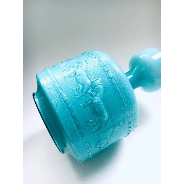 Mid-Century Modern Italian Opaline Glass Vase, Italy, 1960s For Sale - Image 3 of 8