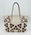 Henri Bendel Cream West 57th Floral Applique Tote For Sale In Philadelphia - Image 6 of 11
