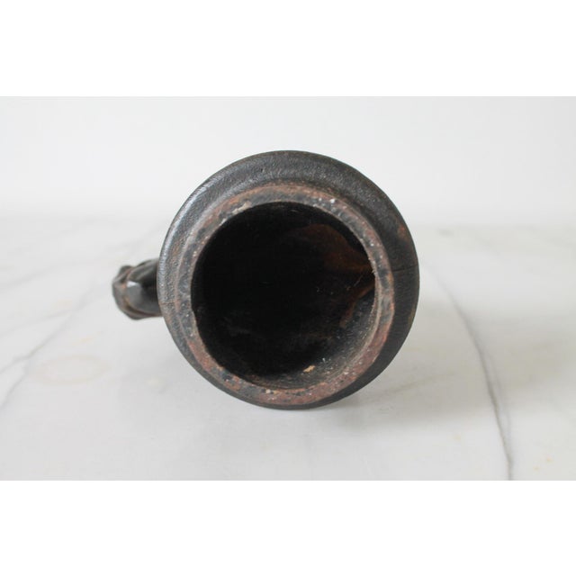 Cast Iron Sculpted Horse Head Hitching Post Topper For Sale - Image 9 of 11