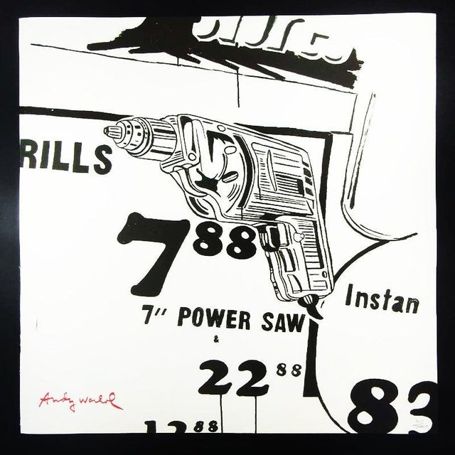 After Andy Warhol, Drills, 1980s, Lithograph For Sale - Image 6 of 7
