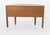 Wood French Art Deco Style Demilune Cabinet For Sale - Image 7 of 8