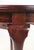 Brown Vintage 35 In. Round Mahogany Side Accent Table For Sale - Image 8 of 10
