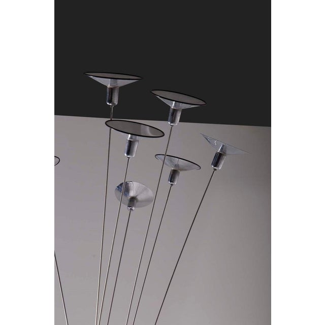 Euro Lamp Floor Lamp 12 lights. The side cassette is used to adjust the intensity of the light. Selenova production....