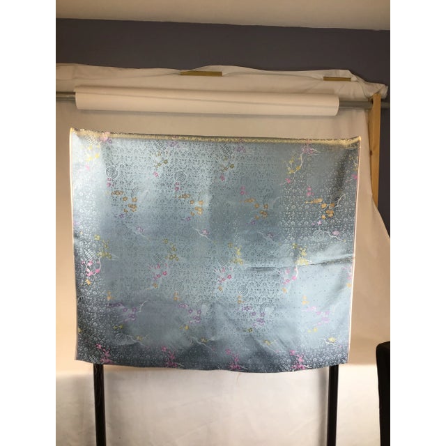 Chinoiserie Silk Rayon Double Jacquard Upholstery Fabric For Sale - Image 3 of 9