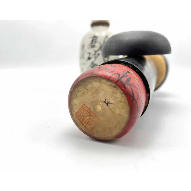 Sosaku Kokeshi Figurine by Hideo Ishihara, 1960s For Sale - Image 9 of 11