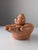1980s Ricardo Mesa, Nude Happy Chubby Girl on Hand, 1980s, Terracotta For Sale - Image 5 of 16