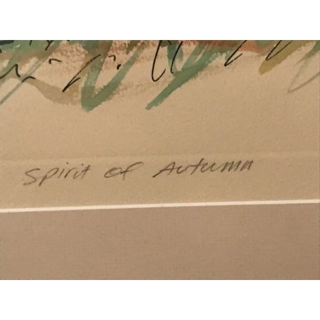 Illustration "Spirit of Autumn" Original by Steve Bjorkman For Sale - Image 3 of 7