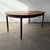 Mid 20th Century Vintage Danish Modern Round Teak Dining Table With Extension Leaf, 1960s For Sale - Image 5 of 11