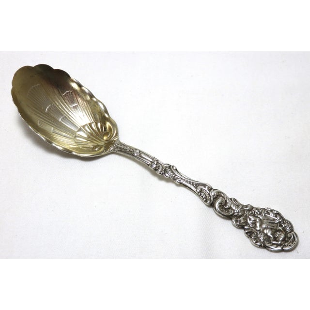 Antique Gorham Sterling Silver Sugar Shell Spoon Chairish