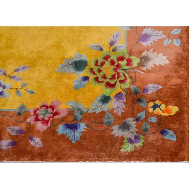 Chinese Art Deco Rug For Sale - Image 10 of 11