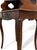 Late 19th Century French Provincial Elmwood Side Table With Gallery/Shelf For Sale - Image 5 of 11