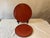 Japanese Vintage Cinnabar Lacquer Trays - Set 2 For Sale - Image 3 of 5