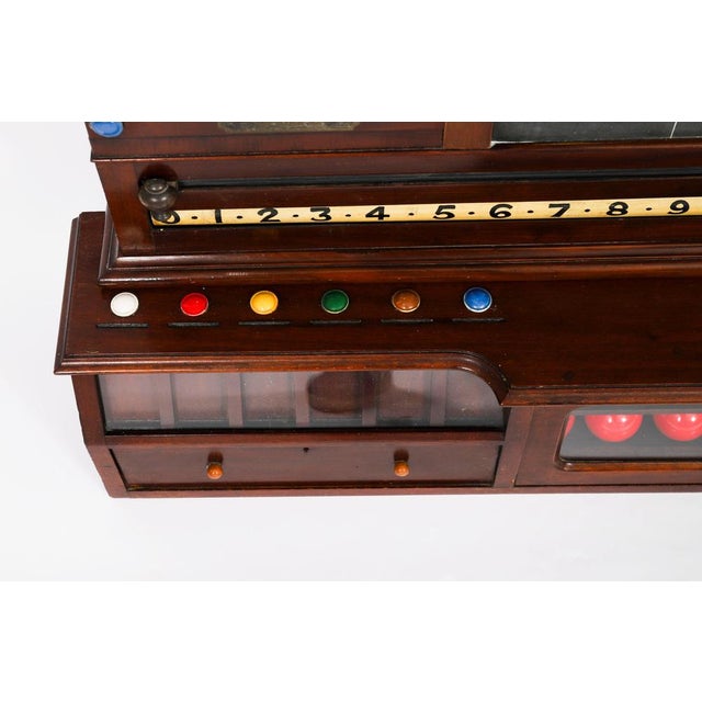 Antique Victorian Billiard Snooker and Life Pool Scoreboard, 1800s For Sale - Image 6 of 18