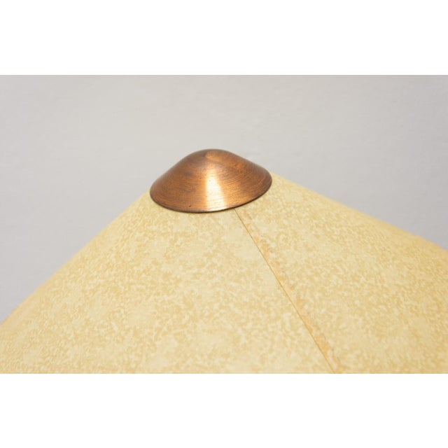 Beige Mid-Century Czech Tripod Table Lamp by Helena Frantová for Okolo, 1950s For Sale - Image 8 of 15