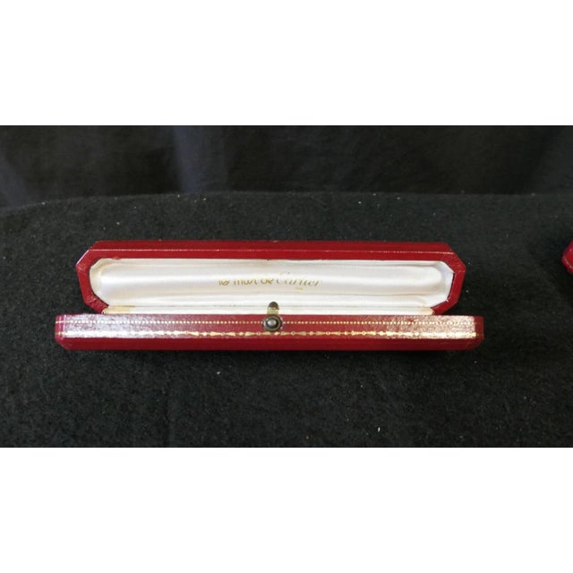 Cartier Mid 20th Century Cartier Paris Bracelet Box For Sale - Image 4 of 12
