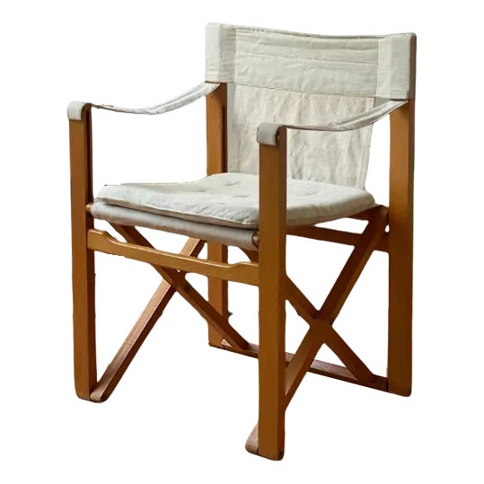 Danish Folding Chair, 1960s For Sale
