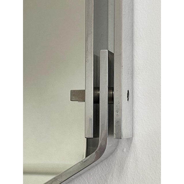 Hexagonal Aluminium Mirror, 1970s For Sale - Image 15 of 17