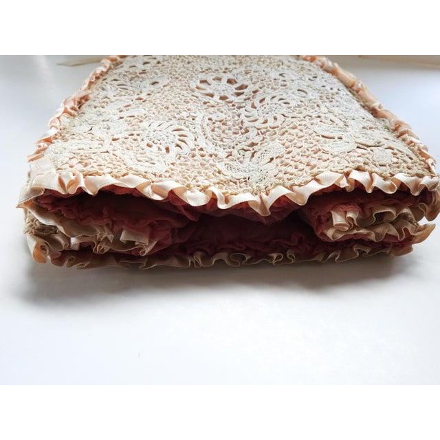 Early 20th Century Irish Crochet Lace Tea Cozy For Sale - Image 9 of 9