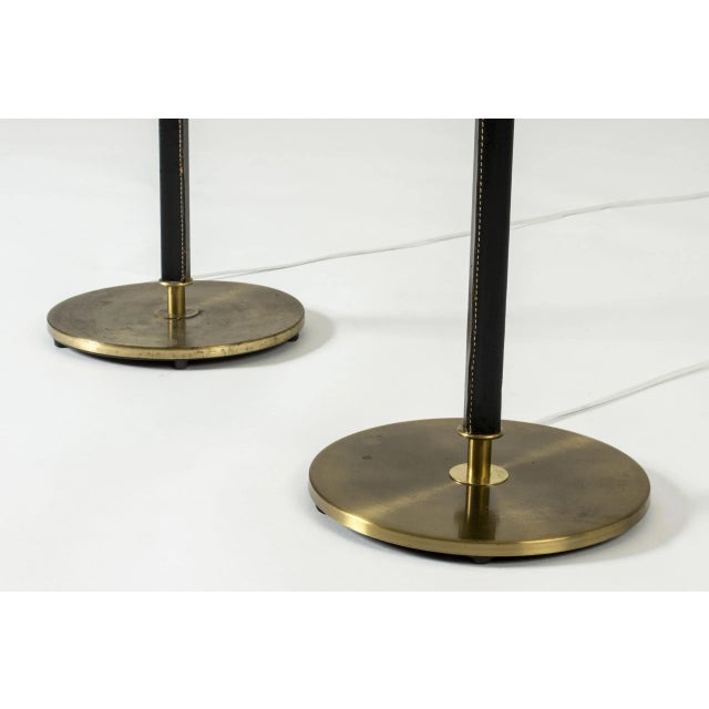 Metal Floor Lamps by Falkenbergs Belysning, Set of 2 For Sale - Image 7 of 10