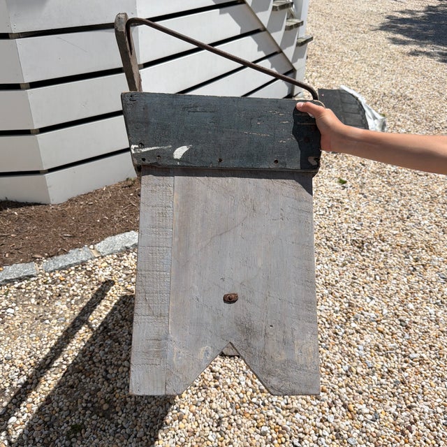 Rustic Wood Antique Carriage Bench For Sale - Image 11 of 11