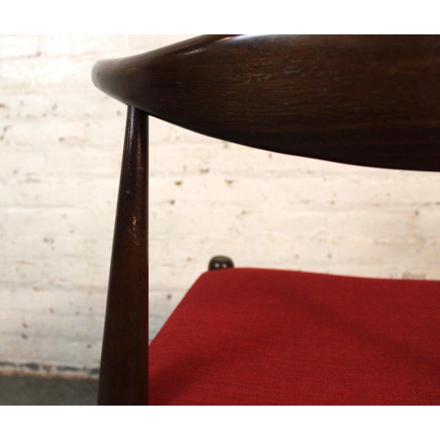 Mid 20th Century Set of Six Vamo Sønderborg Style Wishbone Dining Chairs For Sale - Image 11 of 11