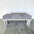 Contemporary Vintage Sculptural Tessellated Marble Desk For Sale - Image 3 of 9