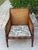 Ornamental & Decorative Materials Vintage Sherrill Faux Bamboo & Double Cane Lounge Chair – Made in Usa For Sale - Image 7 of 12