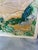 Mid 20th Century Vintage Abstract Expressionist Impasto Landscape Painting on Board in Handmade Wood Frame 12" X 15" For Sale - Image 5 of 10